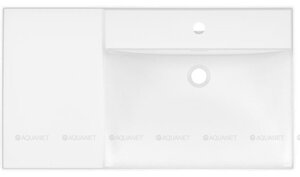 Изображение товара Раковина Aquanet Side 00347436, 90 см, керамика, правая, белая