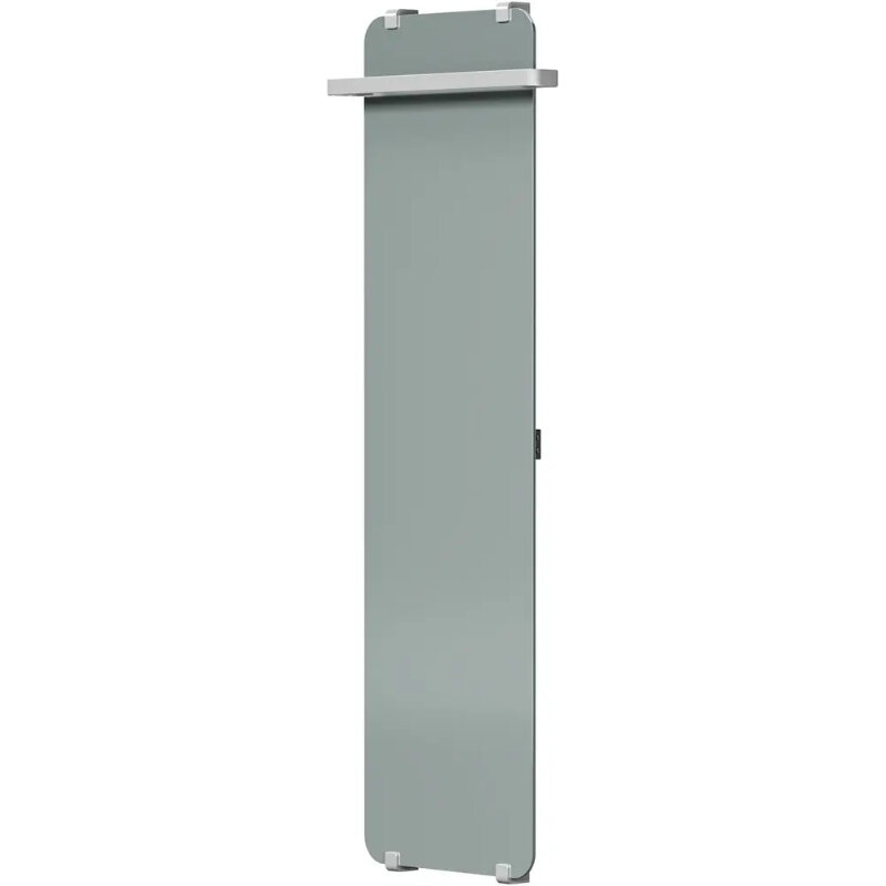 Изображение товара Электрический полотенцесушитель Allen Brau Infinity 44x160 см стекло серебро браш