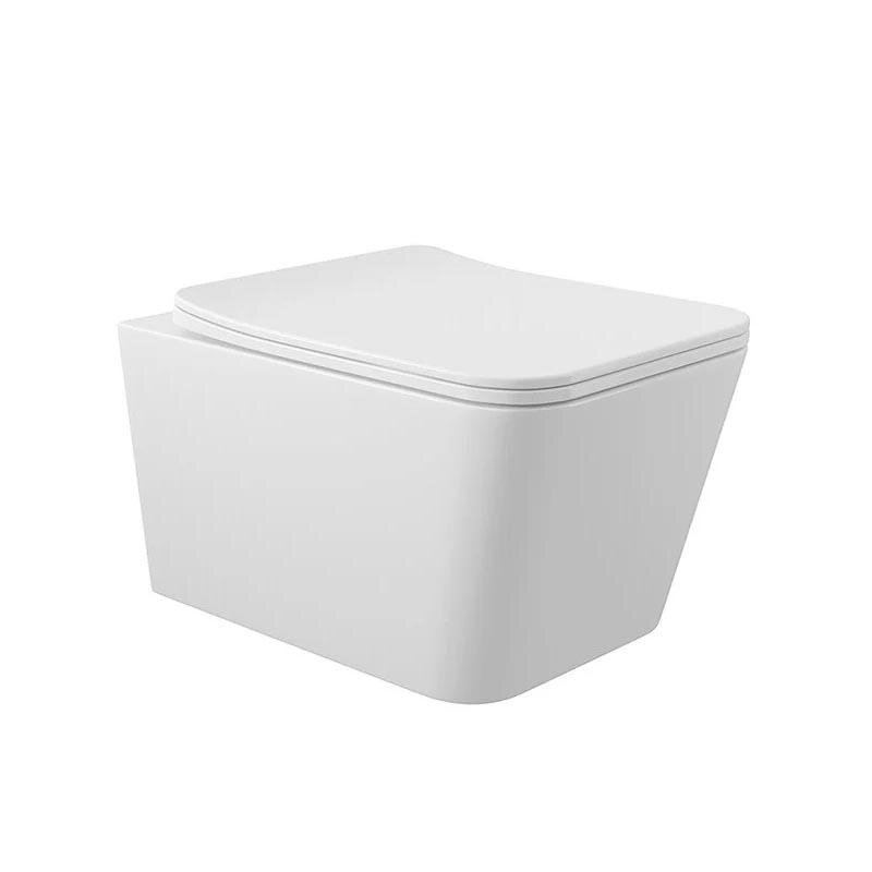 Изображение товара Подвесной унитаз Aqueduto Macio Tornado MACT2110 безободковый фарфор белый с сиденьем микролифт