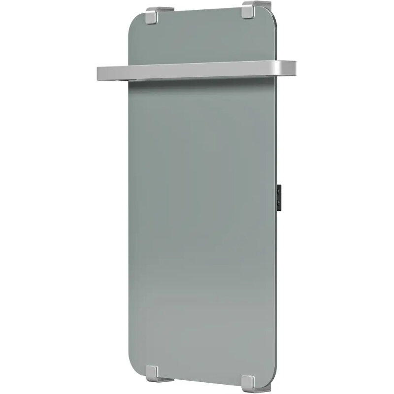 Изображение товара Электрический полотенцесушитель Allen Brau Infinity 00325643 зеркальное стекло 80 см серый