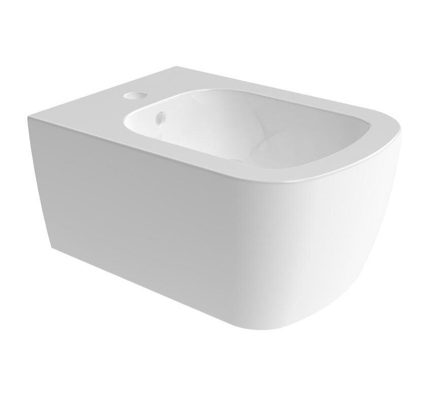 Изображение товара Подвесное биде Flaminia Play PY218 из фаянса белого цвета 36x52 см