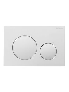 Изображение товара Клавиша смыва BelBagno BB-17C-BL, механическая, цвет белый глянец, с ободком