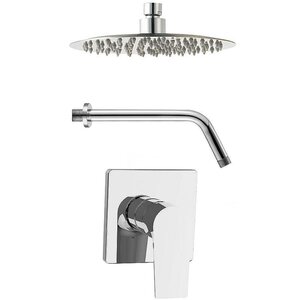 Изображение товара Душевая система Aquanet Static 1.07 хром с однорычажным управлением и керамическим картриджем