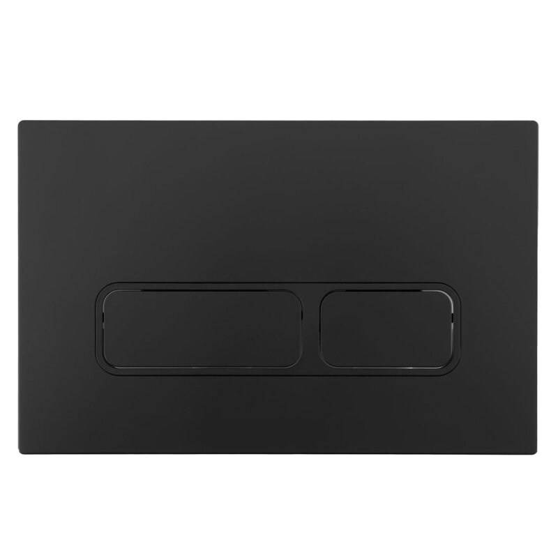 Изображение товара Клавиша смыва Aquanet AQ-PRO-01MB механическая черный матовый