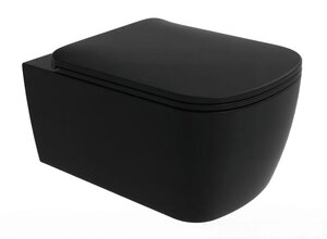 Изображение товара Подвесной унитаз Flaminia Play PY118SCAR, безободковый, Carbone