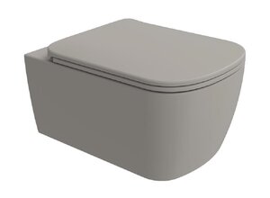 Изображение товара Подвесной унитаз Flaminia Play PY118SCEN, безободковый, Cenere