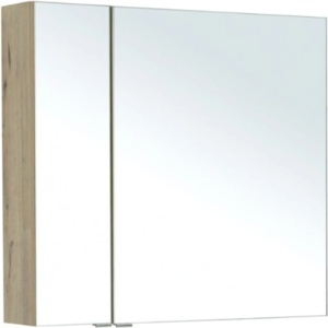 Изображение товара Зеркальный шкаф Aquanet Алвита new 00277537, 80 см, дуб веллингтон белый 