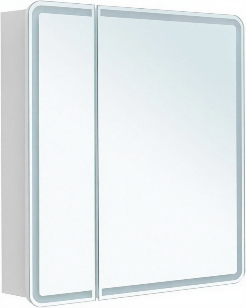 Изображение товара Зеркальный шкаф Aquanet Оптима 00353798, 70 см, LED-подсветка, антизапотевание