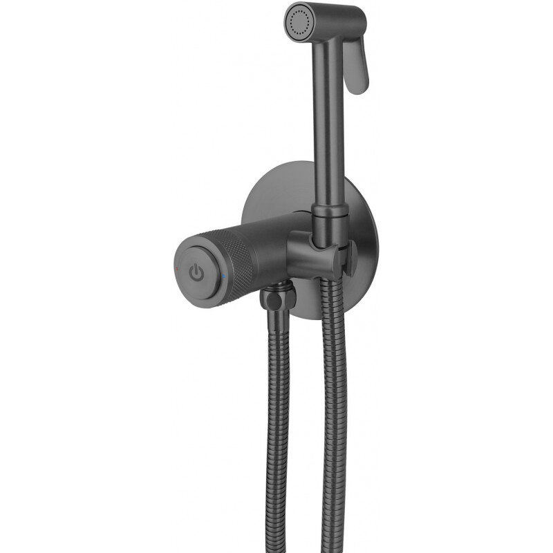 Изображение товара Гигиенический душ Allen Brau Liberty 5.33005-MG, со смесителем, графит браш