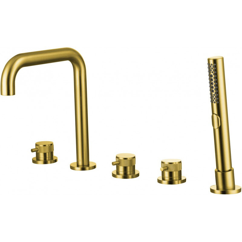 Изображение товара Смеситель для ванны и душа Allen Brau Priority 5.31007-GB, золото браш