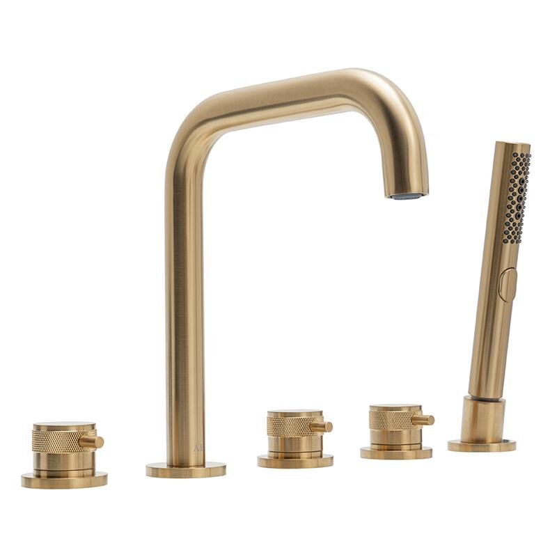 Изображение товара Смеситель для ванны и душа Allen Brau Priority 5.31007-GB, золото браш