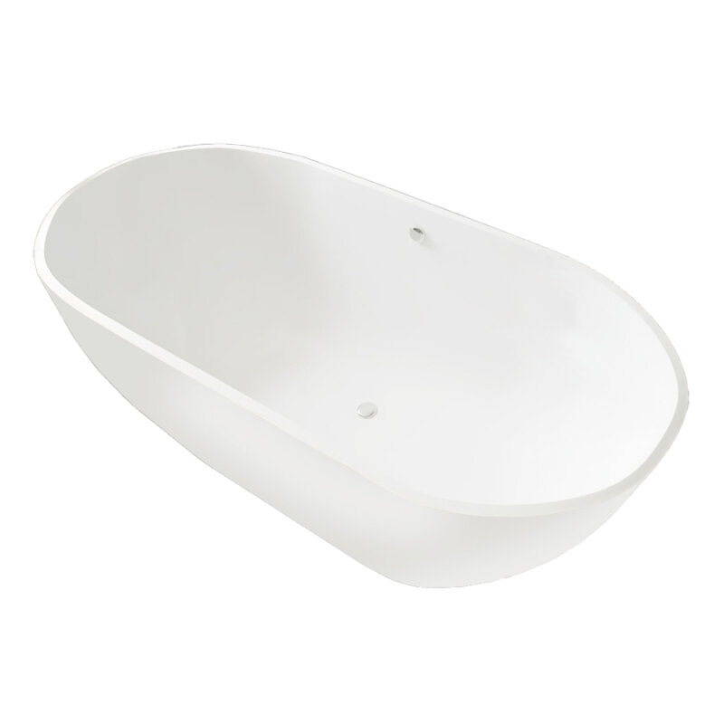 Изображение товара Ванна из искусственного мрамора Aquanet Family Stone AQ-00332889, 160 x 75 см, цвет белый