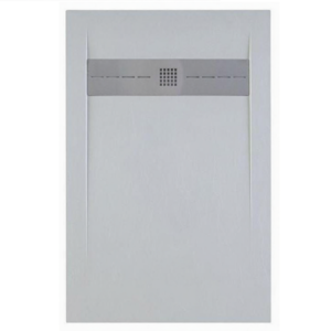 Изображение товара Душевой поддон Aquanet Delight 00258886, 160 х 80 см, прямоугольный, цвет серый камень