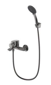 Изображение товара Смеситель для ванны и душа Milardo Rora RORGM00M02 с PVD покрытием графит матовый