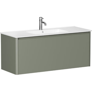 Изображение товара Тумба под раковину Allen Brau Gravity 1.370015.CGM, 120 см, подвесная, олива матовый