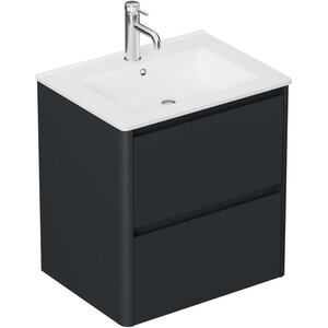 Изображение товара Тумба под раковину Allen Brau Gravity 60 см подвесная антрацит матовая