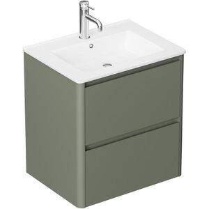 Изображение товара Тумба под раковину Allen Brau Gravity 60 см подвесная олива матовая