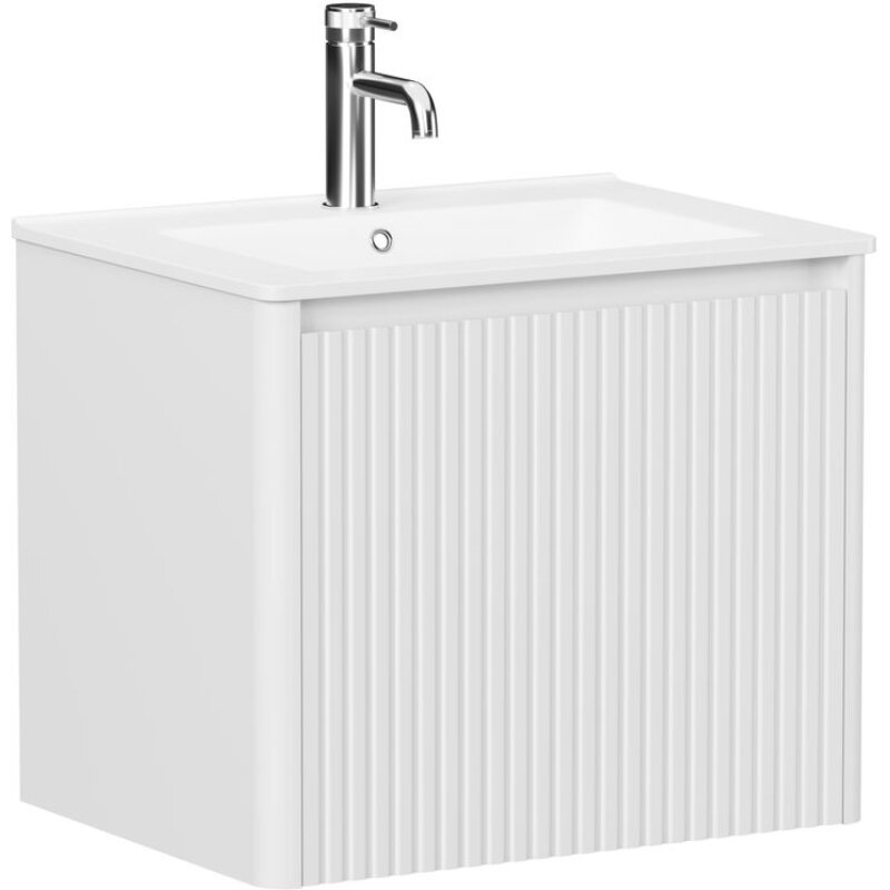 Изображение товара Тумба под раковину Allen Brau Gravity 1.370016.WM 60 см подвесная белый матовый