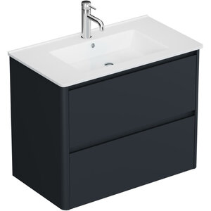 Изображение товара Тумба под раковину Allen Brau Gravity 1.370009.AM, 80 см, подвесная, антрацит матовый