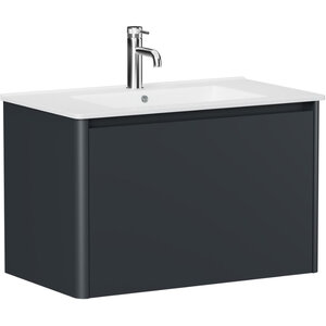 Изображение товара Тумба под раковину Allen Brau Gravity 80 см подвесная антрацит матовая