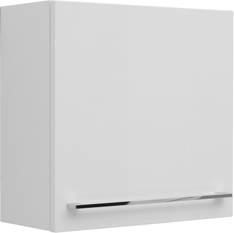 Изображение товара Шкафчик для ванной комнаты De Aqua Кубика Куба 40 16706 RAL3934 белый подвесной