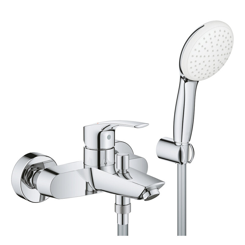 Изображение товара Смеситель для ванны и душа Grohe Eurosmart, 25276003, с лейкой, хром
