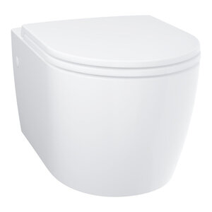 Изображение товара Подвесной унитаз Grohe Bau Ceramic 103860SH00, безободковый, с микролифтом, альпин-белый