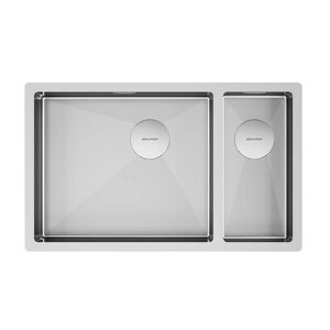 Изображение товара Кухонная мойка Paulmark Next 69/2S UNI из нержавеющей стали
