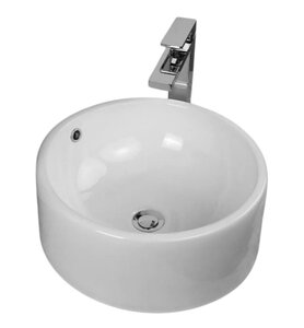 Изображение товара Раковина Flaminia Twin Set 5050/42C, 42 см, накладная, белый