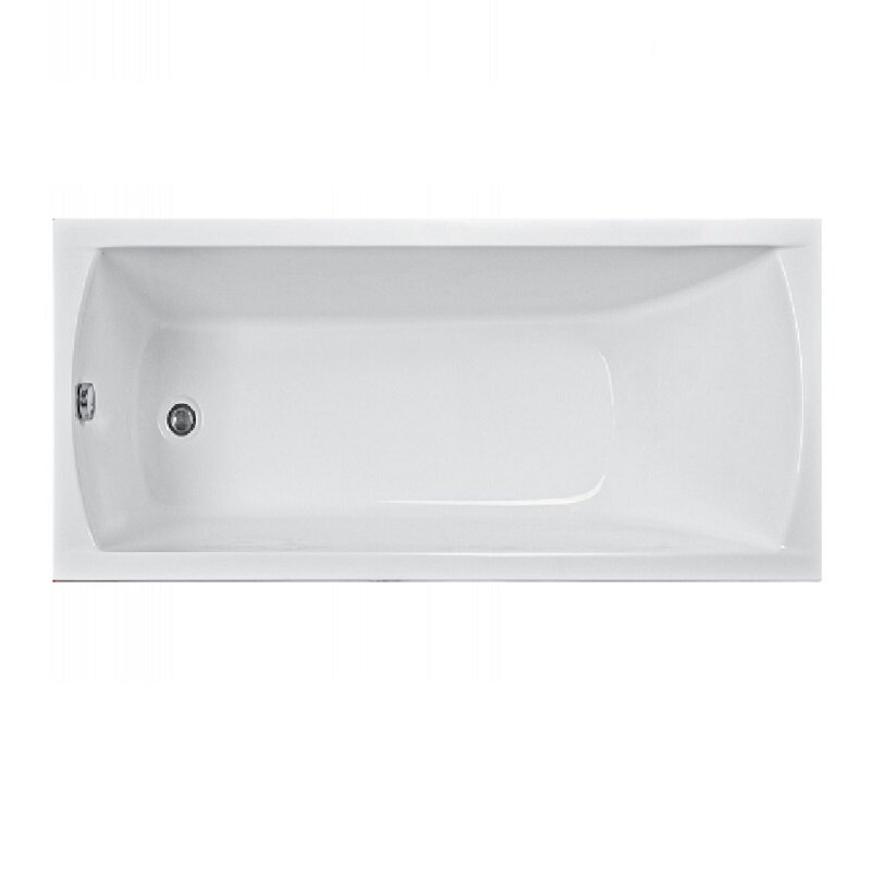 Изображение товара Акриловая ванна Vayer Milana 170x80 см, встраиваемая, белая