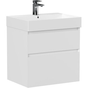 Изображение товара Тумба под раковину Allen Brau Infinity 60 см подвесная белый матовый Германия