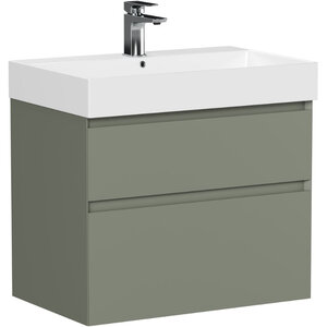 Изображение товара Тумба под раковину Allen Brau Infinity 1.210025.CGM, 70 см, подвесная, олива матовый