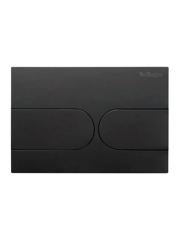 Изображение товара Клавиша смыва BelBagno BB-11-NERO.M, механическая, цвет черный матовый Изображение товара Клавиша смыва BelBagno BB-11-NERO.M, механическая, цвет черный матовый