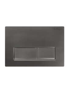 Изображение товара Клавиша смыва BelBagno BB-15R-GM, механическая, цвет оружейная сталь