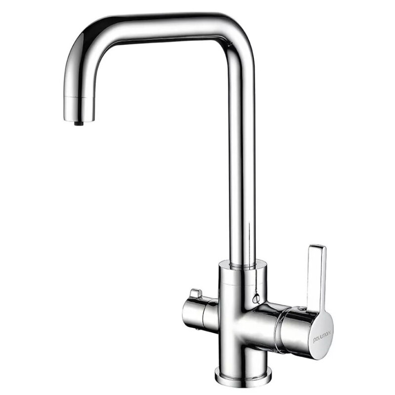 Изображение товара Смеситель кухонный Paulmark Logas для фильтра питьевой воды хром 5 лет