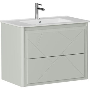 Изображение товара Тумба под раковину Allen Brau Paris 1.360001.PWM, 80 см, подвесная, папирус матовый