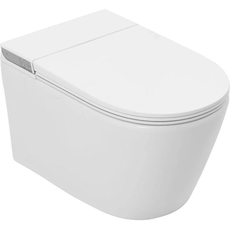 Изображение товара Электронный подвесной унитаз-биде Allen Brau Smart 4.I1001.20 с подогревом и автоматической крышкой