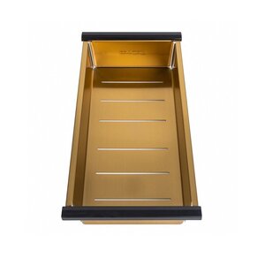 Изображение товара Коландер Paulmark Advance A450-BG 45 см из нержавеющей стали для кухни в золотом цвете