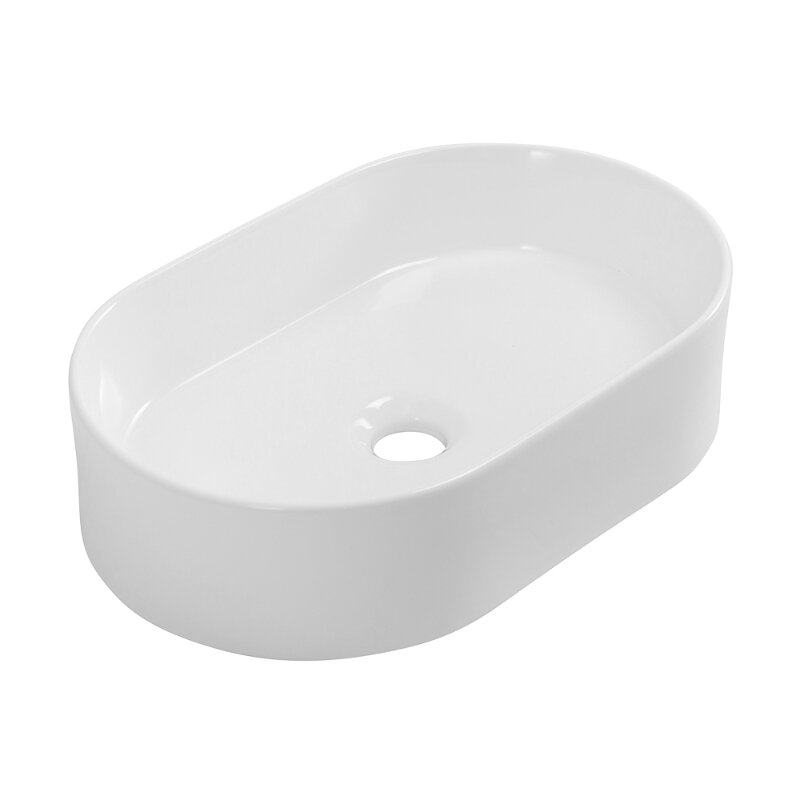 Изображение товара Раковина Cezares CZR-6576, белая накладная керамическая 46 см