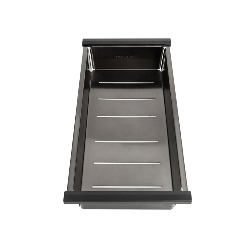 Изображение товара Коландер Paulmark Advance A450-GM, 45 см, для кухонной мойки, вороненая сталь