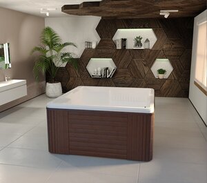 Изображение товара Ванна гидромассажная Радомир Цезарь Gold 1-30-0-0-4-0501Б, 189 x 174 см, цвет белый