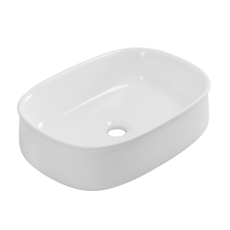 Изображение товара Керамическая накладная раковина Cezares CZR-6605 46 см белая