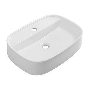 Изображение товара Раковина Cezares CZR-6580, 55 см, накладная, керамика, белая