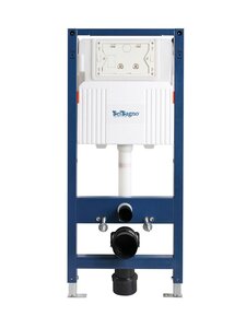 Изображение товара Инсталляция для унитаза BelBagno BB-101-M синяя с шумоизоляцией, 6 л