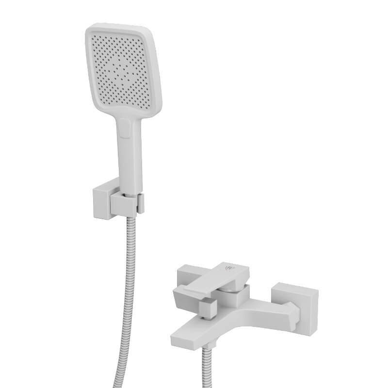 Изображение товара Смеситель для ванны и душа Rush Thira TR3635-44White с душевым гарнитуром