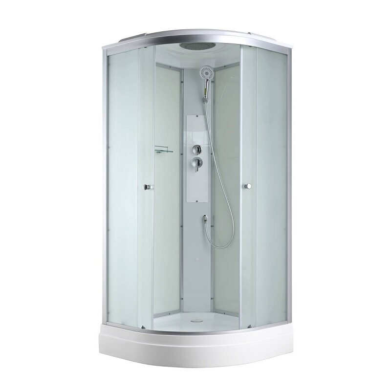 Изображение товара Душевая кабина AvaCan C2090 78295 90x90 с крышей и матовым стеклом