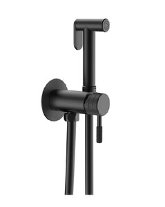 Изображение товара Гигиенический душ Gid Edessa L070BMGD, со смесителем, черный матовый