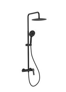 Изображение товара Душевая система Gid Edessa L070BMND3 черная матовая