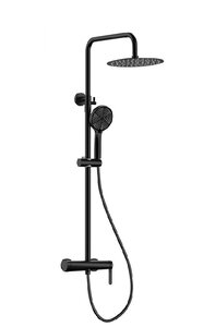 Изображение товара Душевая система Gid Aira L020BMND3, черная матовая