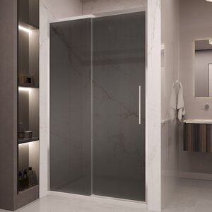 Изображение товара Душевая дверь Vincea Stella VDS-1ST120CG, 120 см раздвижная, стекло тонированное, профиль хром